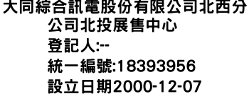 IMG-大同綜合訊電股份有限公司北西分公司北投展售中心