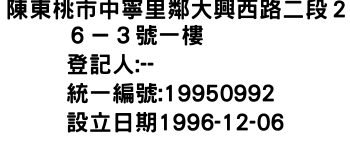 IMG-陳東桃市中寧里鄰大興西路二段２６－３號一樓