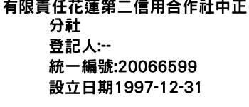 IMG-有限責任花蓮第二信用合作社中正分社