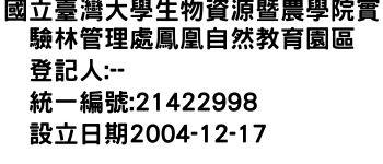 IMG-國立臺灣大學生物資源暨農學院實驗林管理處鳳凰自然教育園區