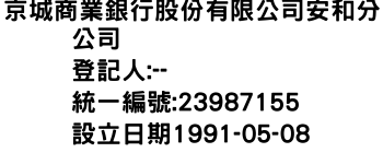 IMG-京城商業銀行股份有限公司安和分公司