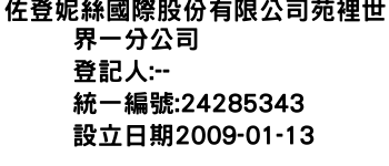 IMG-佐登妮絲國際股份有限公司苑裡世界一分公司