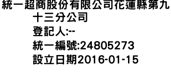 IMG-統一超商股份有限公司花蓮縣第九十三分公司