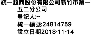 IMG-統一超商股份有限公司新竹市第一五二分公司