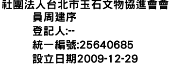 IMG-社團法人台北市玉石文物協進會會員周建序