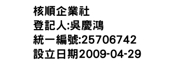 IMG-核順企業社