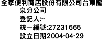 IMG-全家便利商店股份有限公司台東龍泉分公司