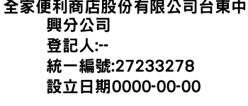 IMG-全家便利商店股份有限公司台東中興分公司