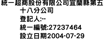 IMG-統一超商股份有限公司宜蘭縣第五十八分公司