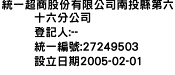 IMG-統一超商股份有限公司南投縣第六十六分公司