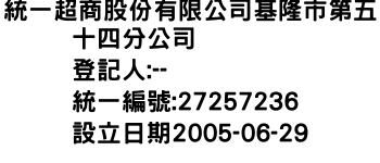 IMG-統一超商股份有限公司基隆市第五十四分公司