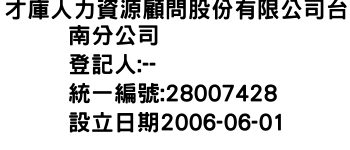 IMG-才庫人力資源顧問股份有限公司台南分公司