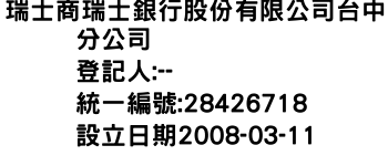 IMG-瑞士商瑞士銀行股份有限公司台中分公司