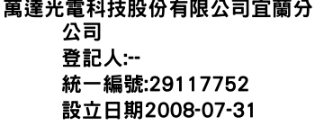 IMG-萬達光電科技股份有限公司宜蘭分公司