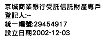 IMG-京城商業銀行受託信託財產專戶