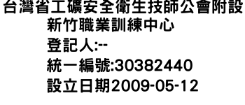 IMG-台灣省工礦安全衛生技師公會附設新竹職業訓練中心