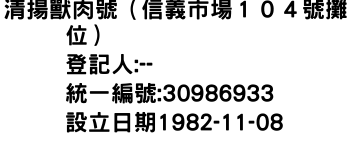 IMG-清揚獸肉號（信義市場１０４號攤位）