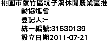 IMG-桃園市蘆竹區坑子溪休閒農業區推動協進會