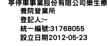 IMG-俥亭停車事業股份有限公司樂生療養院營業所