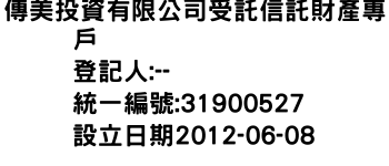 IMG-傳美投資有限公司受託信託財產專戶