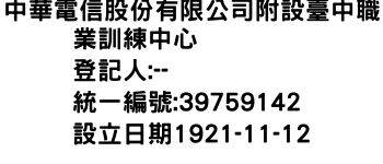 IMG-中華電信股份有限公司附設臺中職業訓練中心