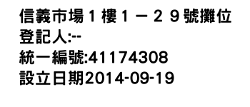 IMG-信義市場１樓１－２９號攤位