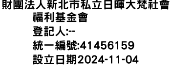 IMG-財團法人新北市私立日暉大梵社會福利基金會