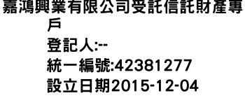 IMG-嘉鴻興業有限公司受託信託財產專戶