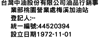 IMG-台灣中油股份有限公司油品行銷事業部桃園營業處梅溪加油站