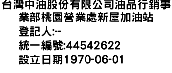 IMG-台灣中油股份有限公司油品行銷事業部桃園營業處新屋加油站