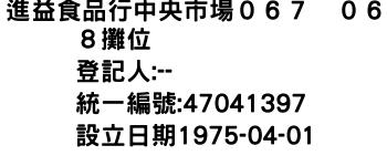 IMG-進益食品行中央市場０６７丶０６８攤位