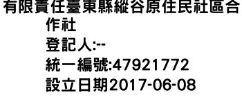 IMG-有限責任臺東縣縱谷原住民社區合作社