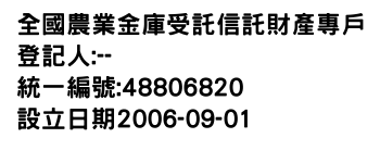 IMG-全國農業金庫受託信託財產專戶