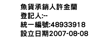 IMG-魚貨承銷人許金蘭