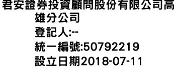 IMG-君安證券投資顧問股份有限公司高雄分公司