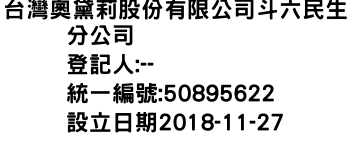 IMG-台灣奧黛莉股份有限公司斗六民生分公司