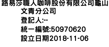 IMG-路易莎職人咖啡股份有限公司龜山文青分公司