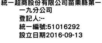 IMG-統一超商股份有限公司苗栗縣第一一九分公司