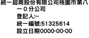 IMG-統一超商股份有限公司桃園市第八一０分公司