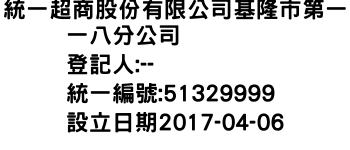 IMG-統一超商股份有限公司基隆市第一一八分公司