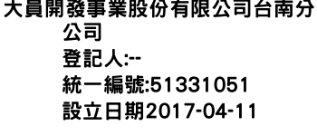 IMG-大員開發事業股份有限公司台南分公司