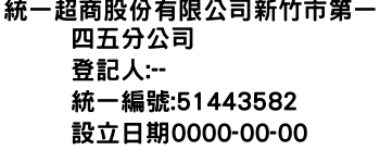 IMG-統一超商股份有限公司新竹市第一四五分公司