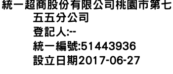 IMG-統一超商股份有限公司桃園市第七五五分公司