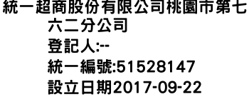 IMG-統一超商股份有限公司桃園市第七六二分公司