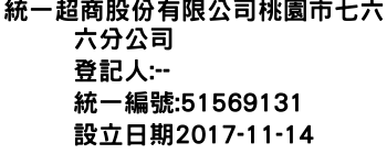 IMG-統一超商股份有限公司桃園市七六六分公司