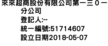 IMG-來來超商股份有限公司第一三０一分公司