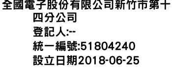 IMG-全國電子股份有限公司新竹市第十四分公司