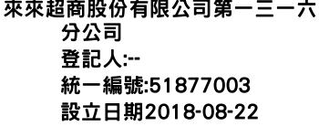 IMG-來來超商股份有限公司第一三一六分公司