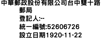 IMG-中華郵政股份有限公司台中雙十路郵局