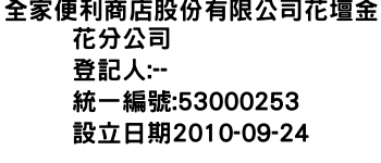 IMG-全家便利商店股份有限公司花壇金花分公司